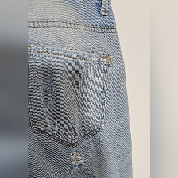 BDG Urban Outfitters Mom High-Rise Denim Jeans Distressed Cutout High-Waisted 27 - Picture 9 of 14